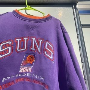 Rare NBA Phoenix Suns crewneck sweater Logo Athletic L
